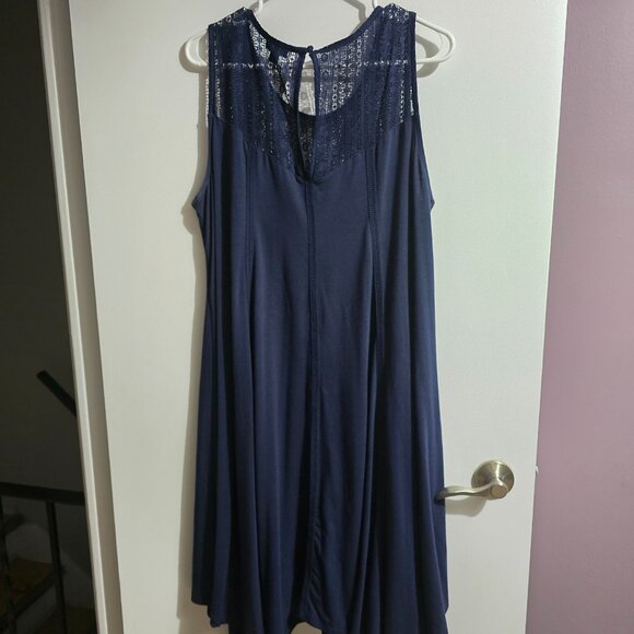 Torrid Blue Dress - Picture 3 of 3